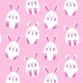 Egg Bunny - Spring Easter eggs - Pink - LAD20