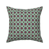 COUNTRY CLUSTER RED AND MINT GREEN 19.101407 Victoria Taylor