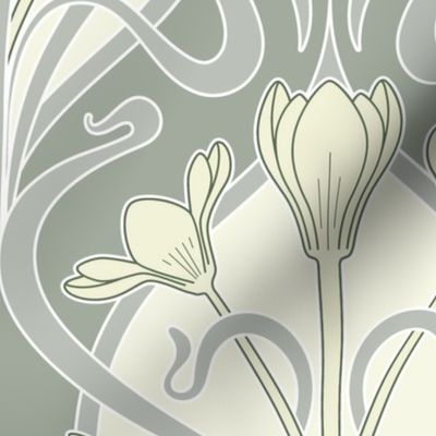 Crocus Art Nouveau_Bud