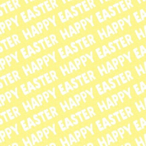 Happy Easter - yellow - LAD20