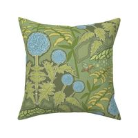 Art Nouveau Globe Thistle Medium