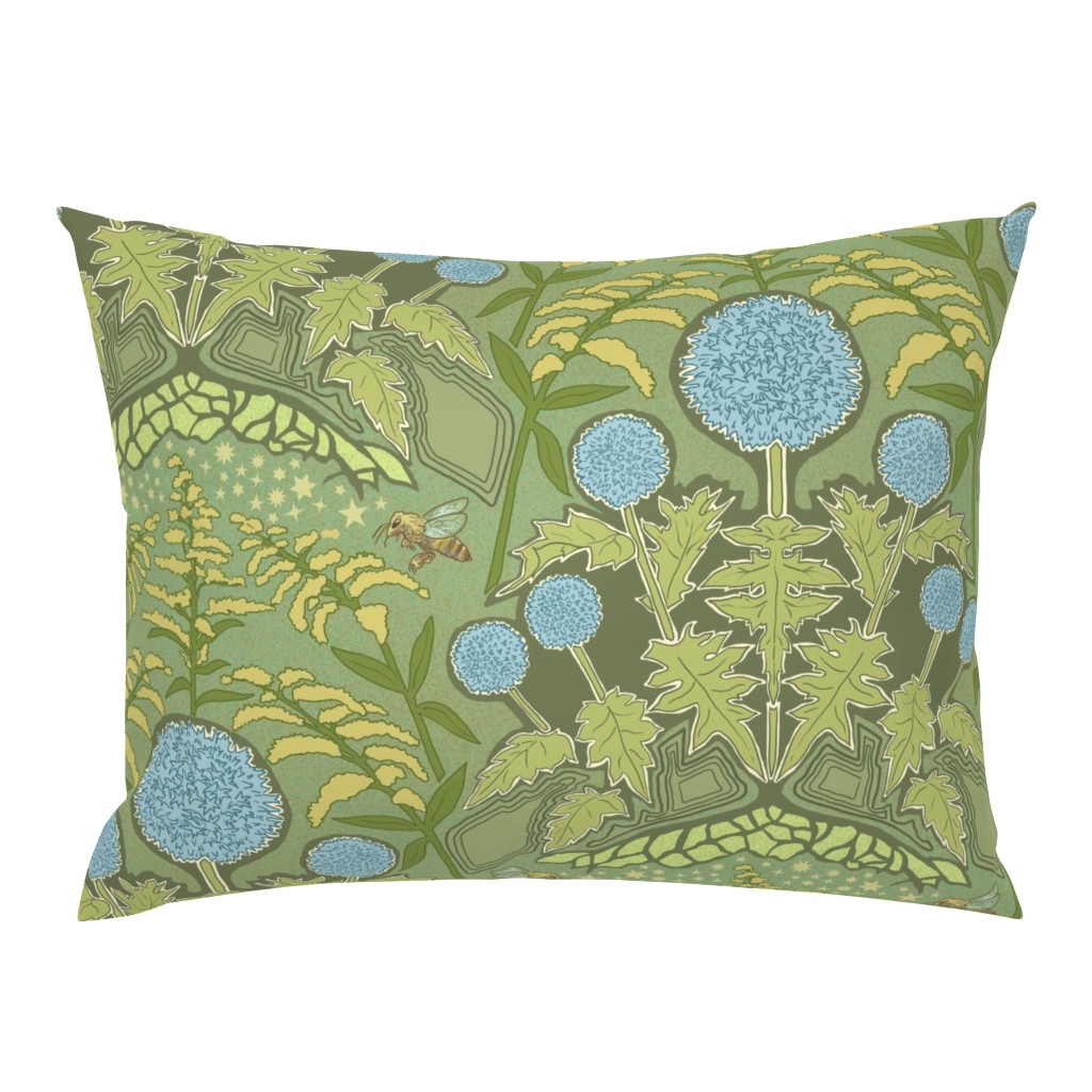 Art Nouveau Globe Thistle Large