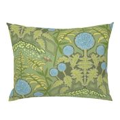 Art Nouveau Globe Thistle Large