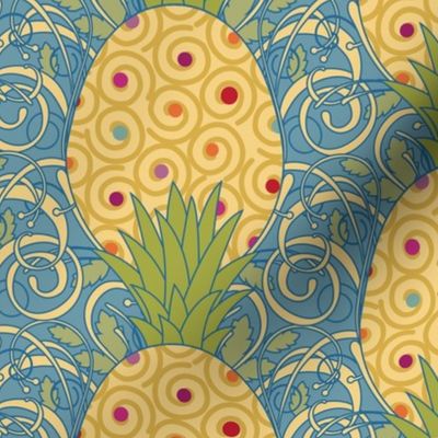 ArtNouveau-pineapple