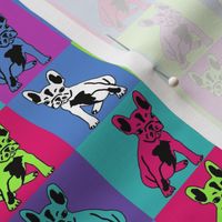 french bulldog fabric frenchie colors