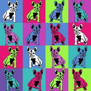 french bulldog fabric frenchie colors