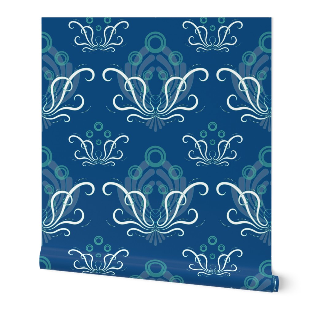 Octopus Nouveau Damask-02