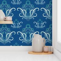 Octopus Nouveau Damask-02