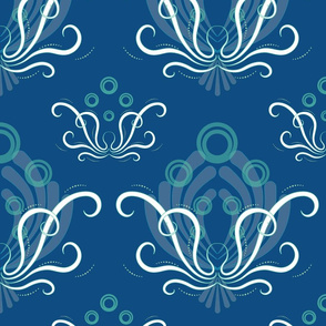 Octopus Nouveau Damask-02