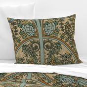 Art Nouveau - Large Blue