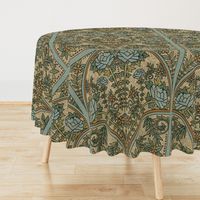 Art Nouveau - Large Blue