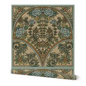 Art Nouveau - Large Blue