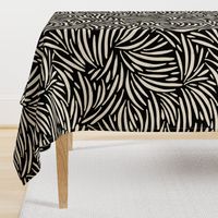 Black and Ivory Boho Safari / Big Scale