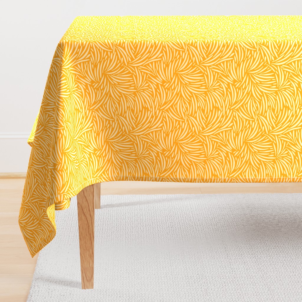 Golden Yellow Boho Safari / Small Scale