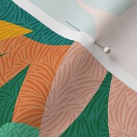 Tropical Papercut Plants with Texture / Big Scale