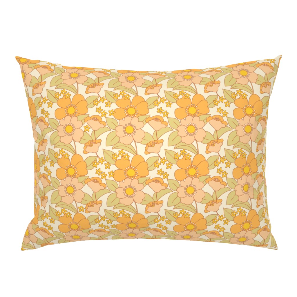 70s Floral Sunny Reduced
