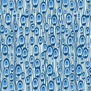 Art Nouveau Impressions ( blue invert)0250