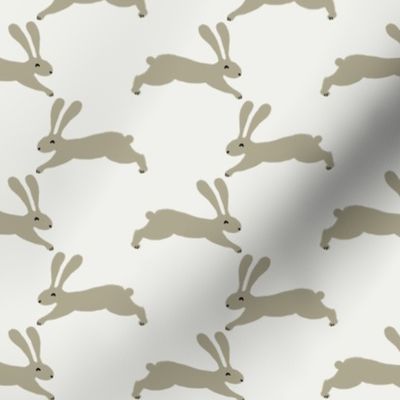 easter rabbit fabric - easter fabric, rabbit fabric, nursery fabric, baby fabric - sage