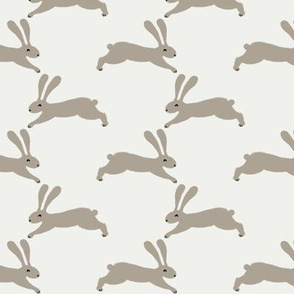 easter rabbit fabric - easter fabric, rabbit fabric, nursery fabric, baby fabric - sage