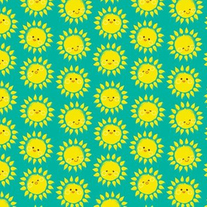 sunny suns - aqua