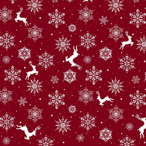 Reindeers and Snowflakes