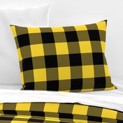 (3" scale) Black and yellow plaid - LAD20