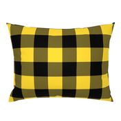 (3" scale) Black and yellow plaid - LAD20