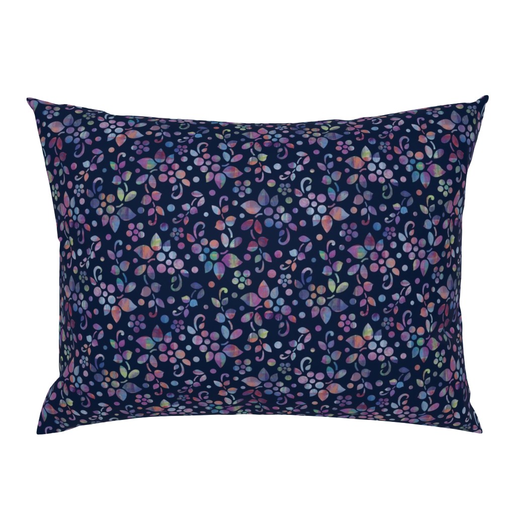 Sprig on Dark Navy