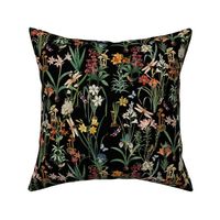 Dragonfly Garden Black // Standard