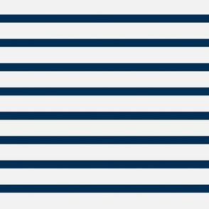 Breton Stripe - Navy and White