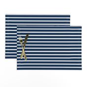 Breton Stripe - White and Navy