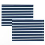 Breton Stripe - White and Navy