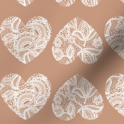 spice lace hearts + background