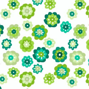 silly green flowers