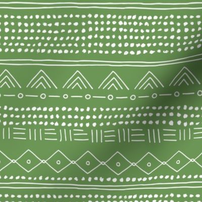 Minimal mudcloth St Patrick's Day bohemian mayan abstract indian summer love aztec design army green