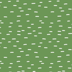 Minimal striped style dashes for St Patrick's Day green