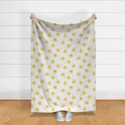 You are my Sunshine - yellow suns - yellow and grey coordinate - LAD20