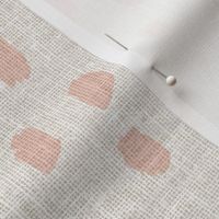blush pink creole pink marks on natural linen look