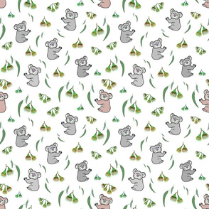 Nancy Koala & Friends #5 - white, medium