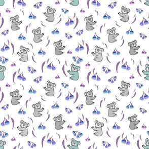 Nancy Koala & Friends #3 - white, medium