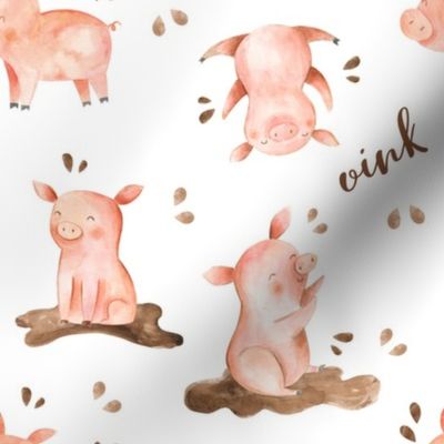 Muddy Little Pigs