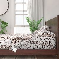Dots brown (fabric white)