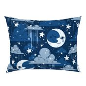 Rainy Night Sky in Classic Blue