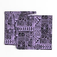 Native Bark Cloth-violet