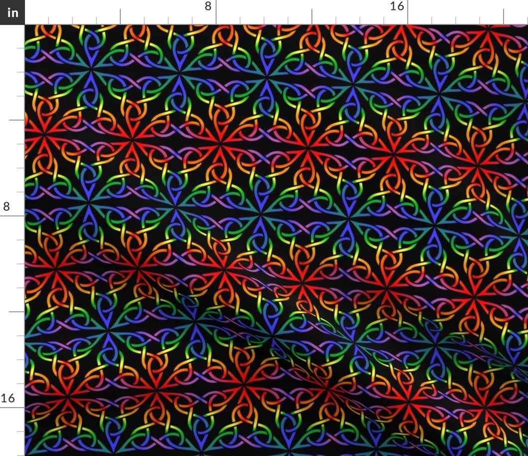 Triangle Knot- Rainbow