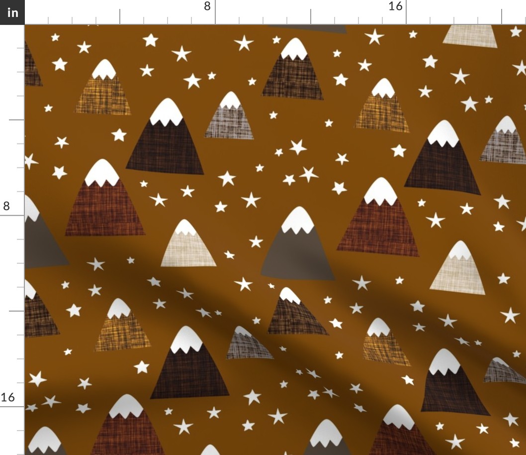 linen mountains on 22-16: coffee, chocolate, mushroom, penny, 13-2, 23-16, 19-16