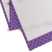 Polka Dots Purple On Purple