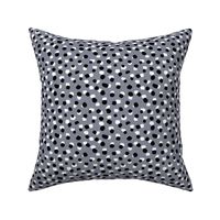 Abstract spots and dots raw ink animal print inspired Scandinavian trend design spring nursery neutral cool gray SMALL 