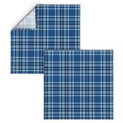 classic blue plaid