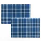 classic blue plaid